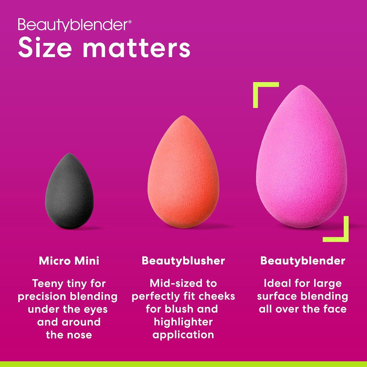 Pink super-soft makeup sponge for blending foundations and powders — view 4