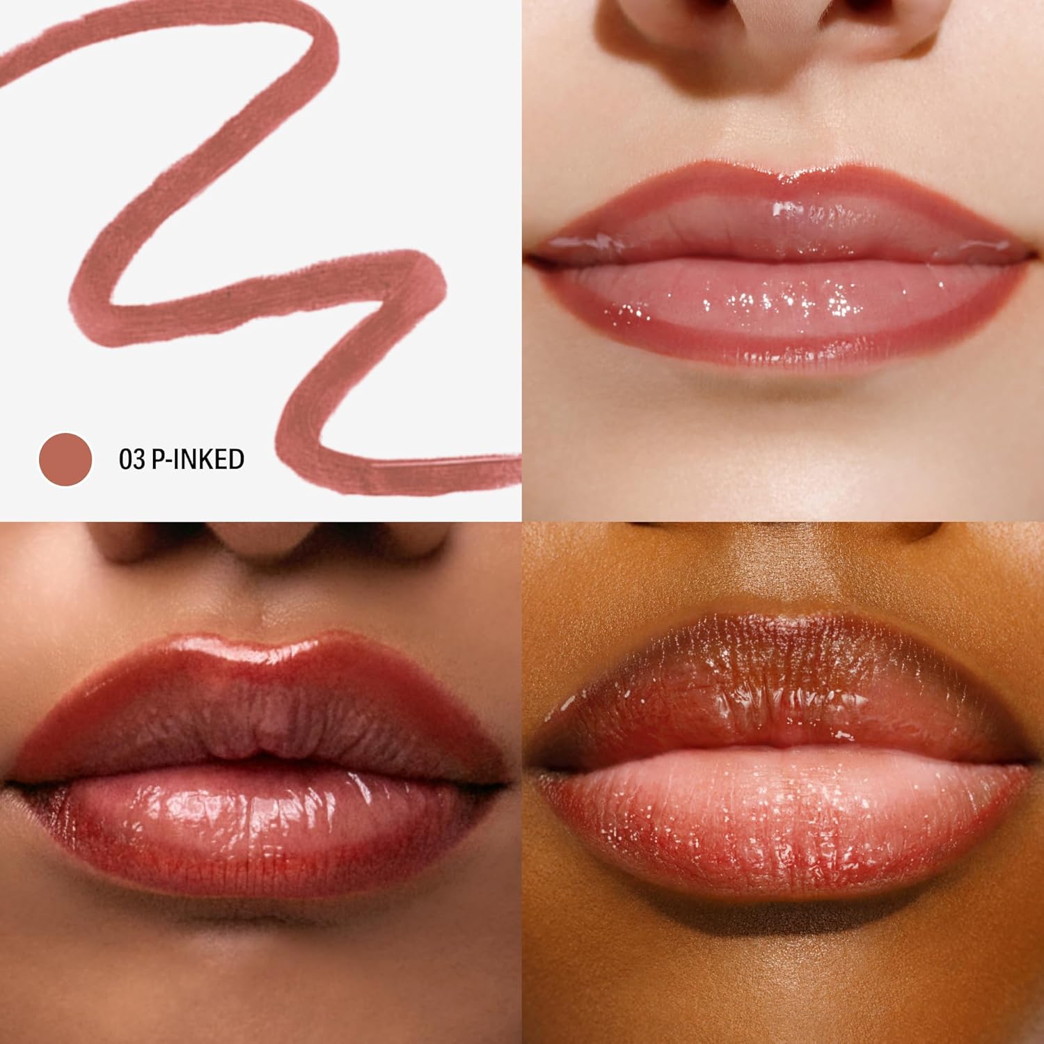 Peel-off lip stain in [color] with hyaluronic acid formula, shown on lips with matte finish — view 3