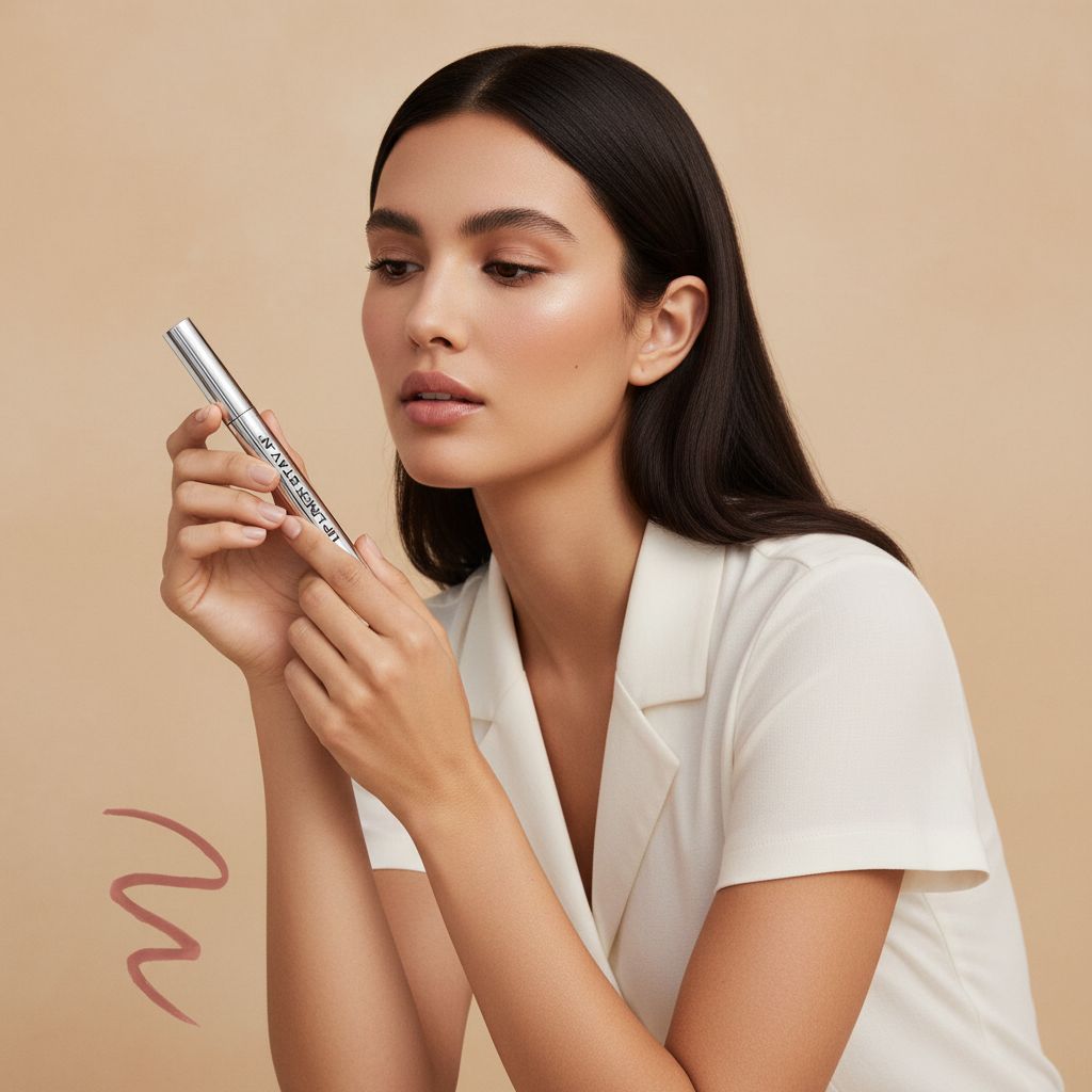 Peel-off lip stain in [color] with hyaluronic acid formula, shown on lips with matte finish — view 3a