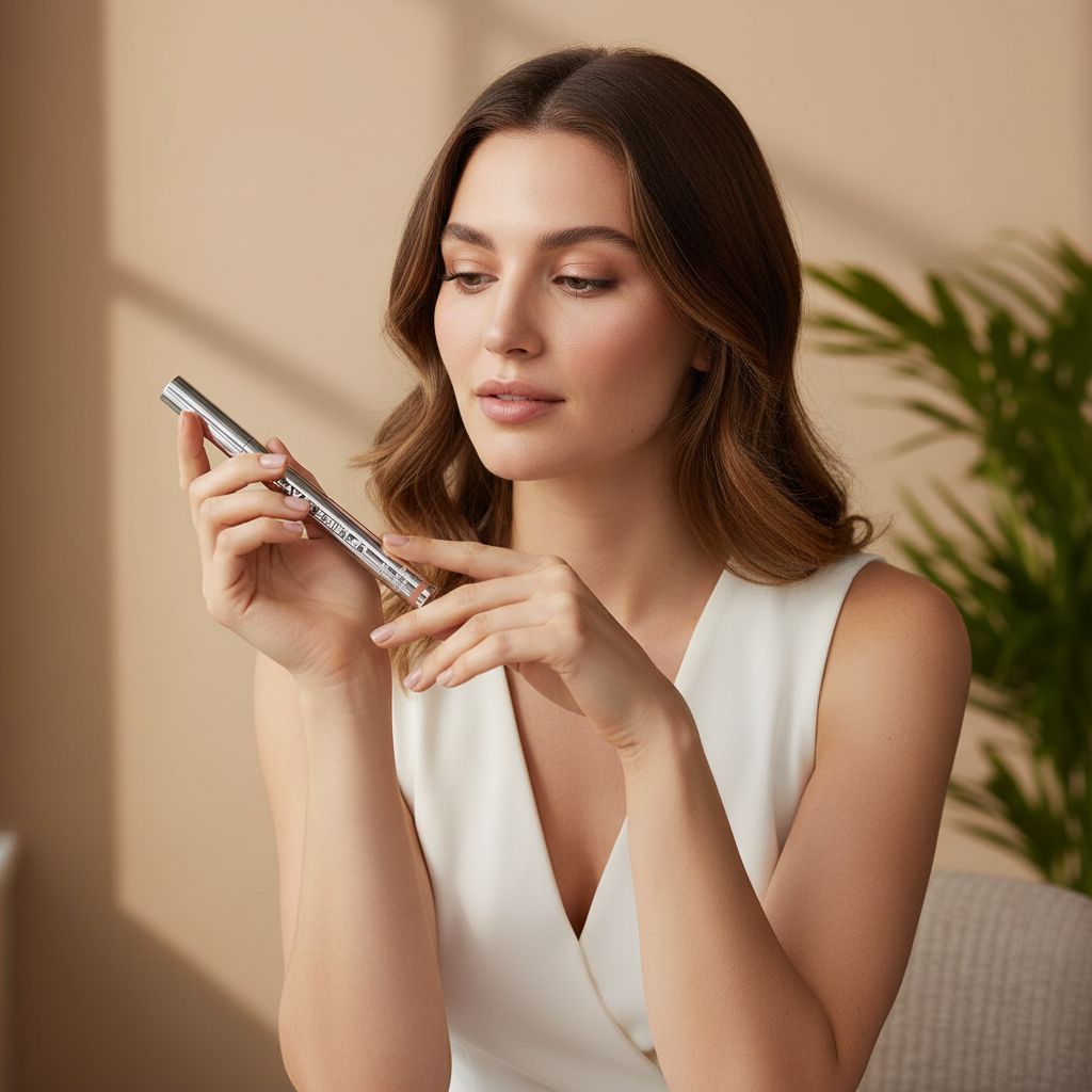 Peel-off lip stain in [color] with hyaluronic acid formula, shown on lips with matte finish — view 4