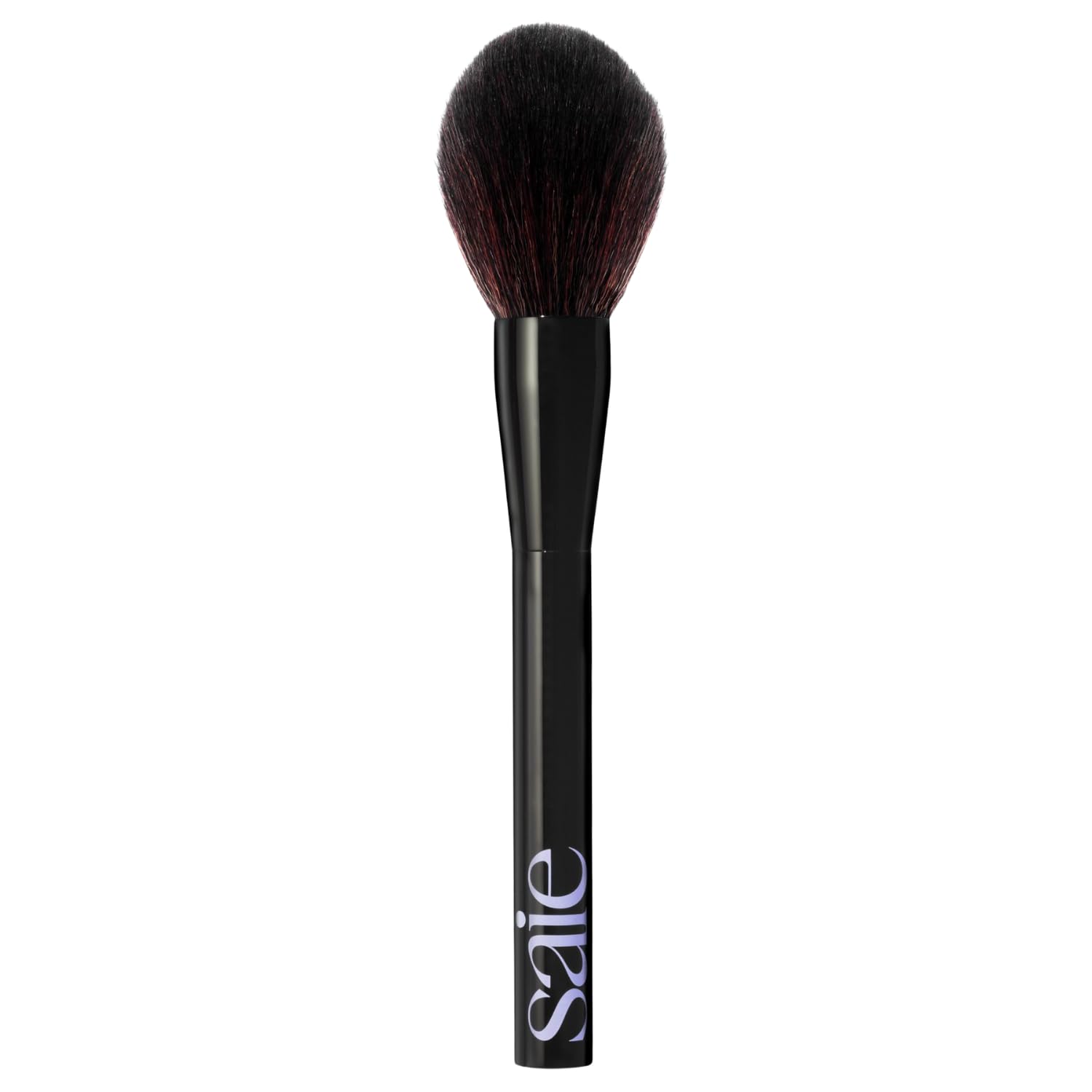 Soft synthetic foundation brush with neutral handle for buffing and blending makeup — view 5