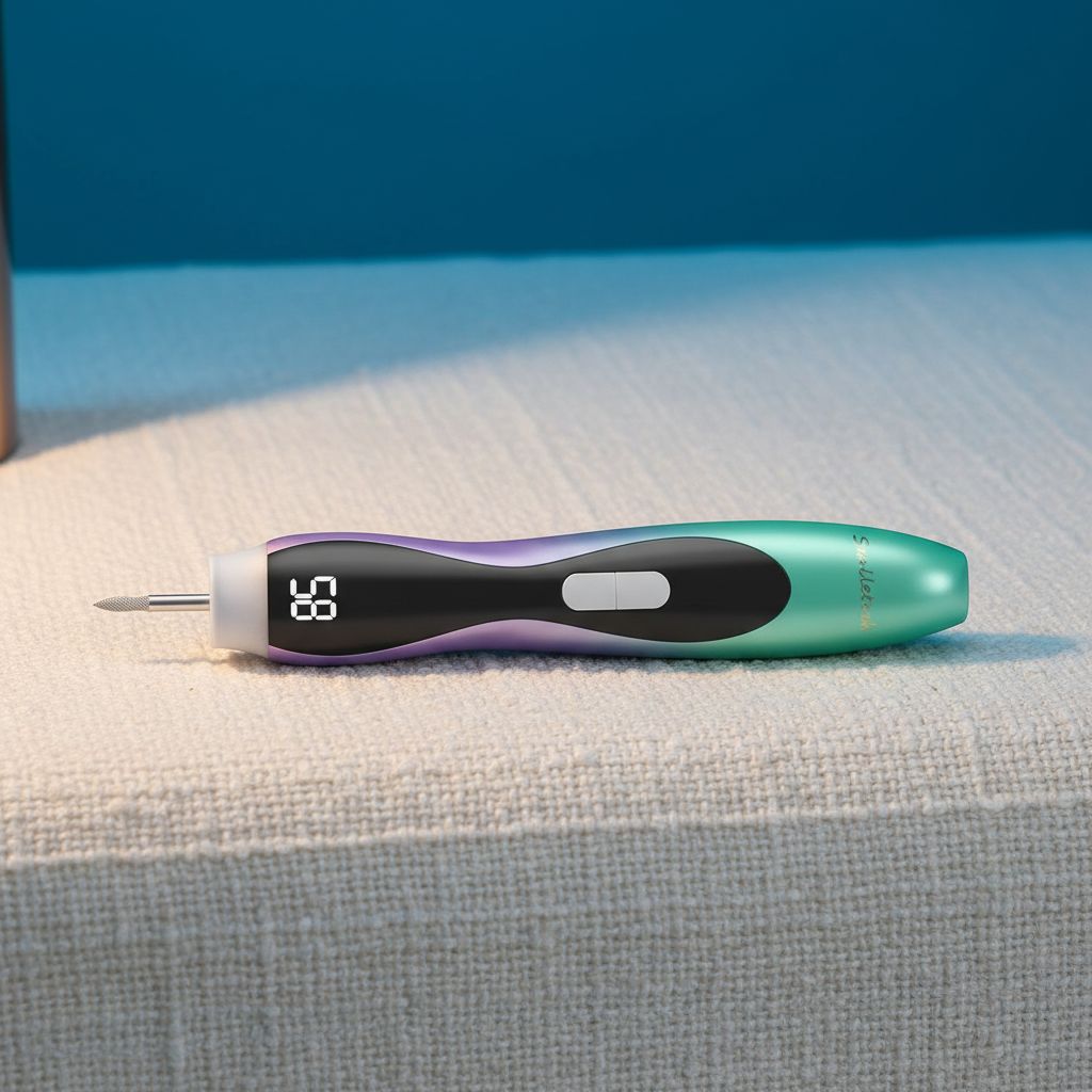 {color} professional cordless nail drill with 2-in-1 design for acrylic, gel, and dip powder nails — view 3