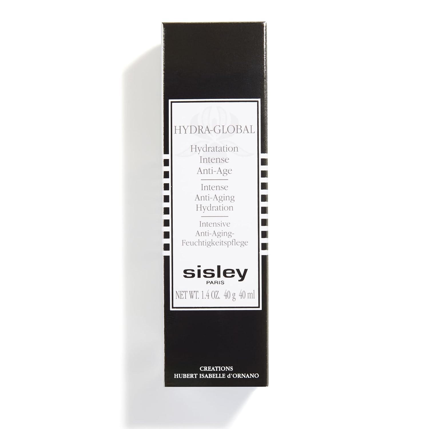 Intense anti-aging hydration moisturizer cream in neutral packaging, 40mL jar for mature skin care — view 4