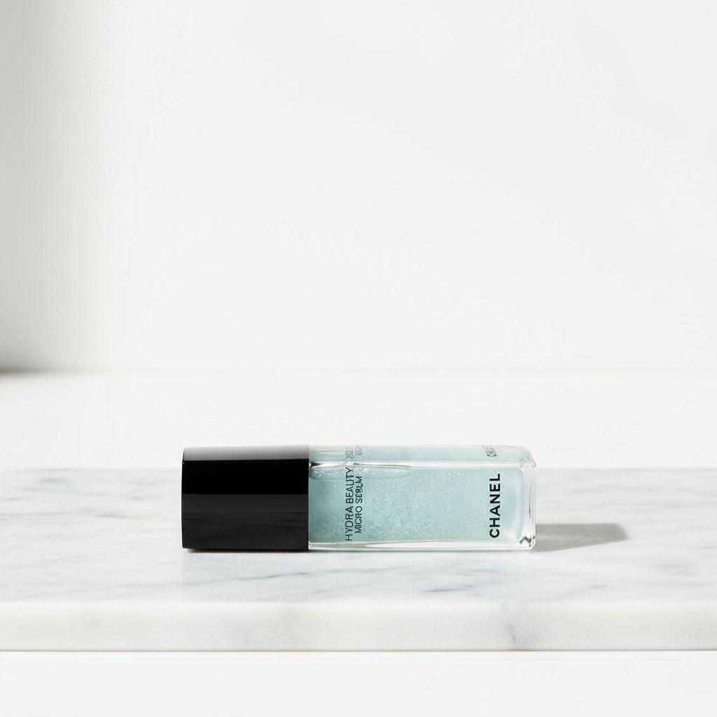 Intense hydrating micro serum bottle in neutral apothecary-luxe packaging for daily skincare routine — view 3
