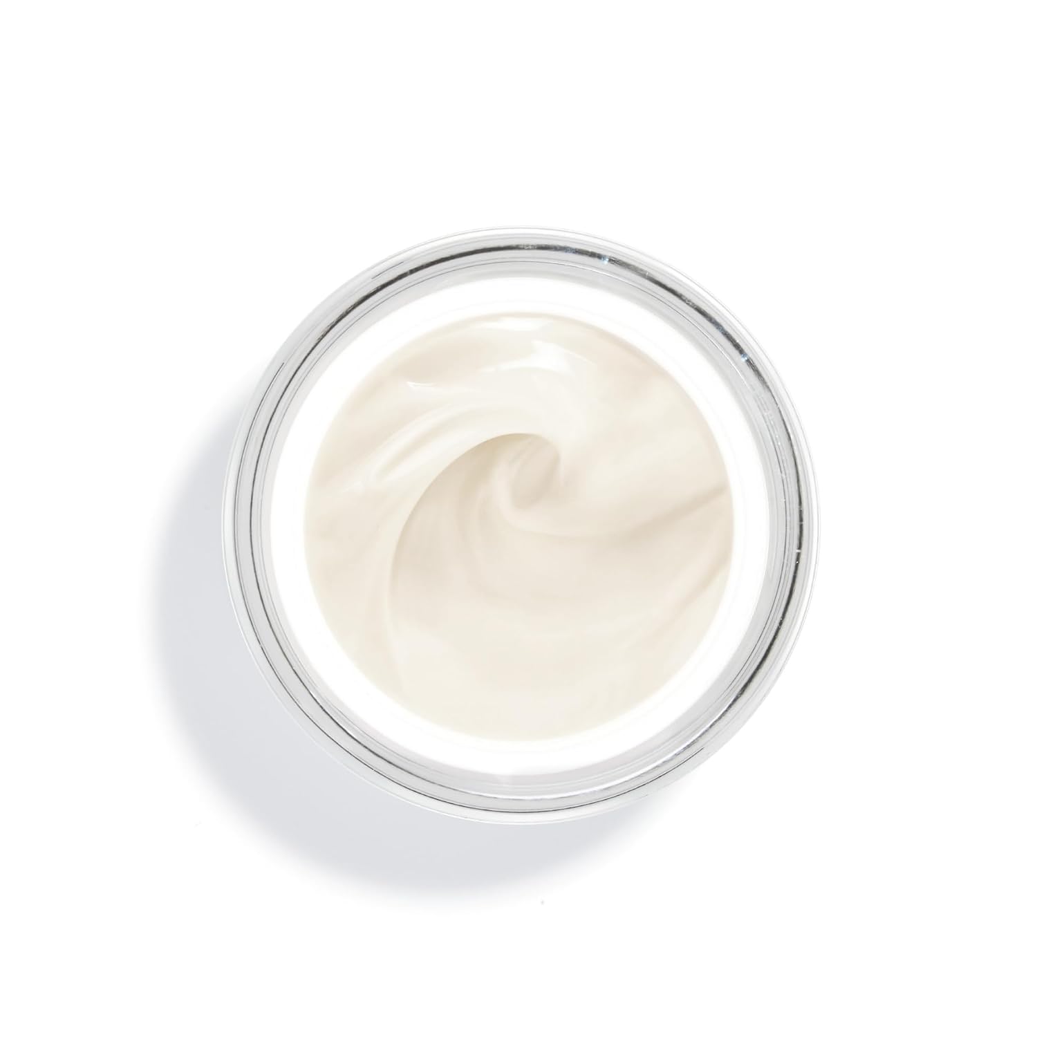 Rich anti-aging face cream in neutral apothecary jar for dry skin and wrinkle reduction — view 5a