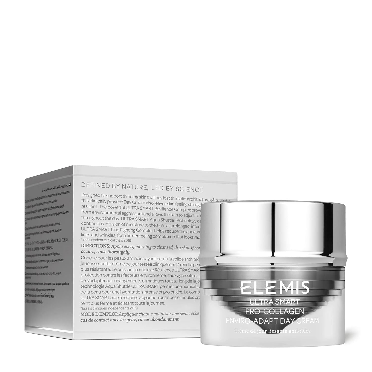 Pro-collagen hydrating day cream in neutral apothecary-luxe packaging, 50mL jar for daily skincare routine — view 3