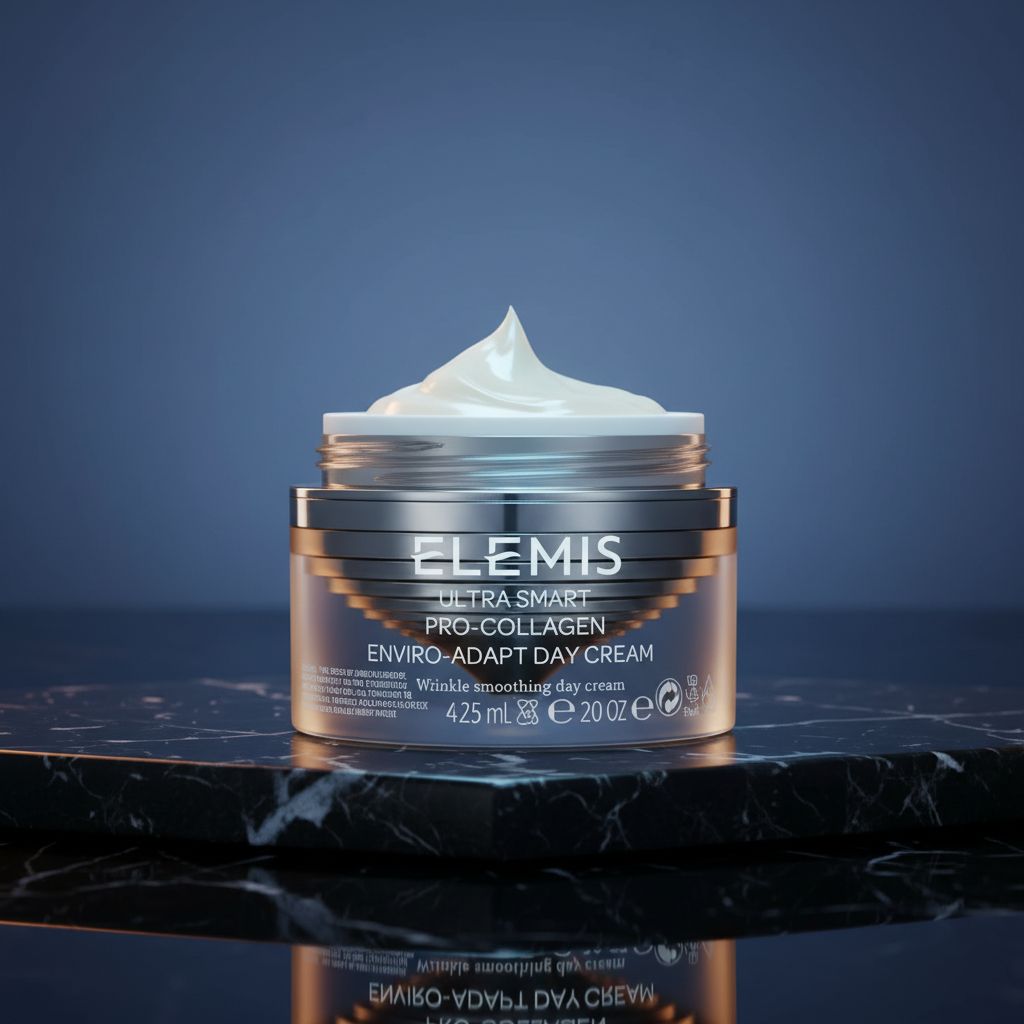 Pro-collagen hydrating day cream in neutral apothecary-luxe packaging, 50mL jar for daily skincare routine — view 2