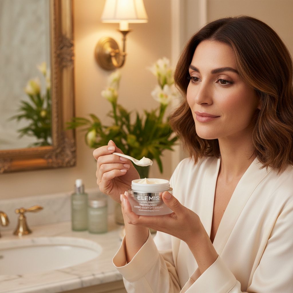 Pro-collagen hydrating day cream in neutral apothecary-luxe packaging, 50mL jar for daily skincare routine — view 3