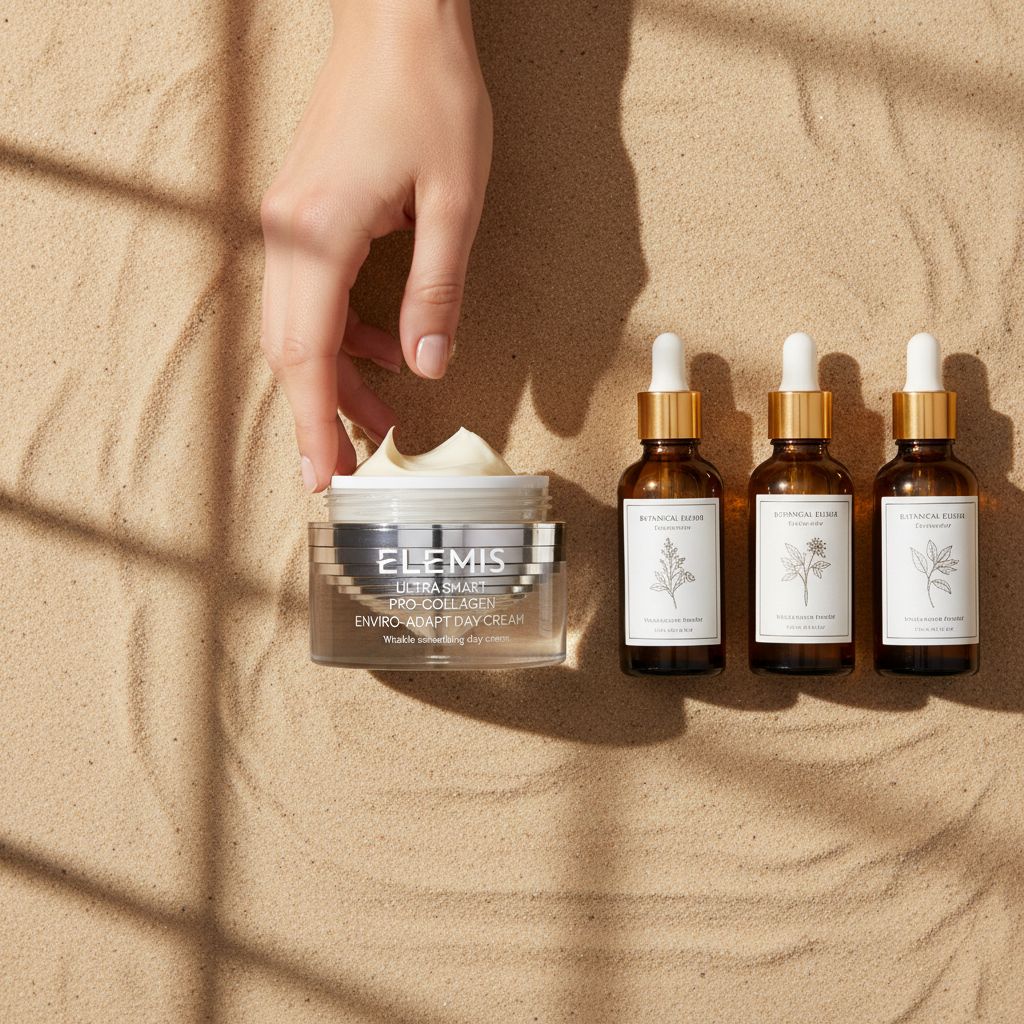 Pro-collagen hydrating day cream in neutral apothecary-luxe packaging, 50mL jar for daily skincare routine — view 5a