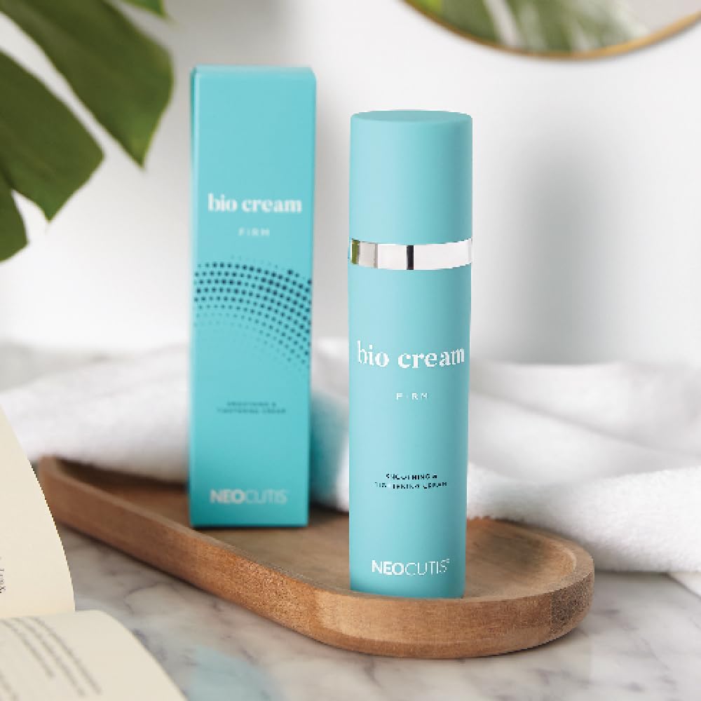 Firming anti-aging cream in neutral apothecary jar, hydrating formula for fine lines and wrinkles — view 3