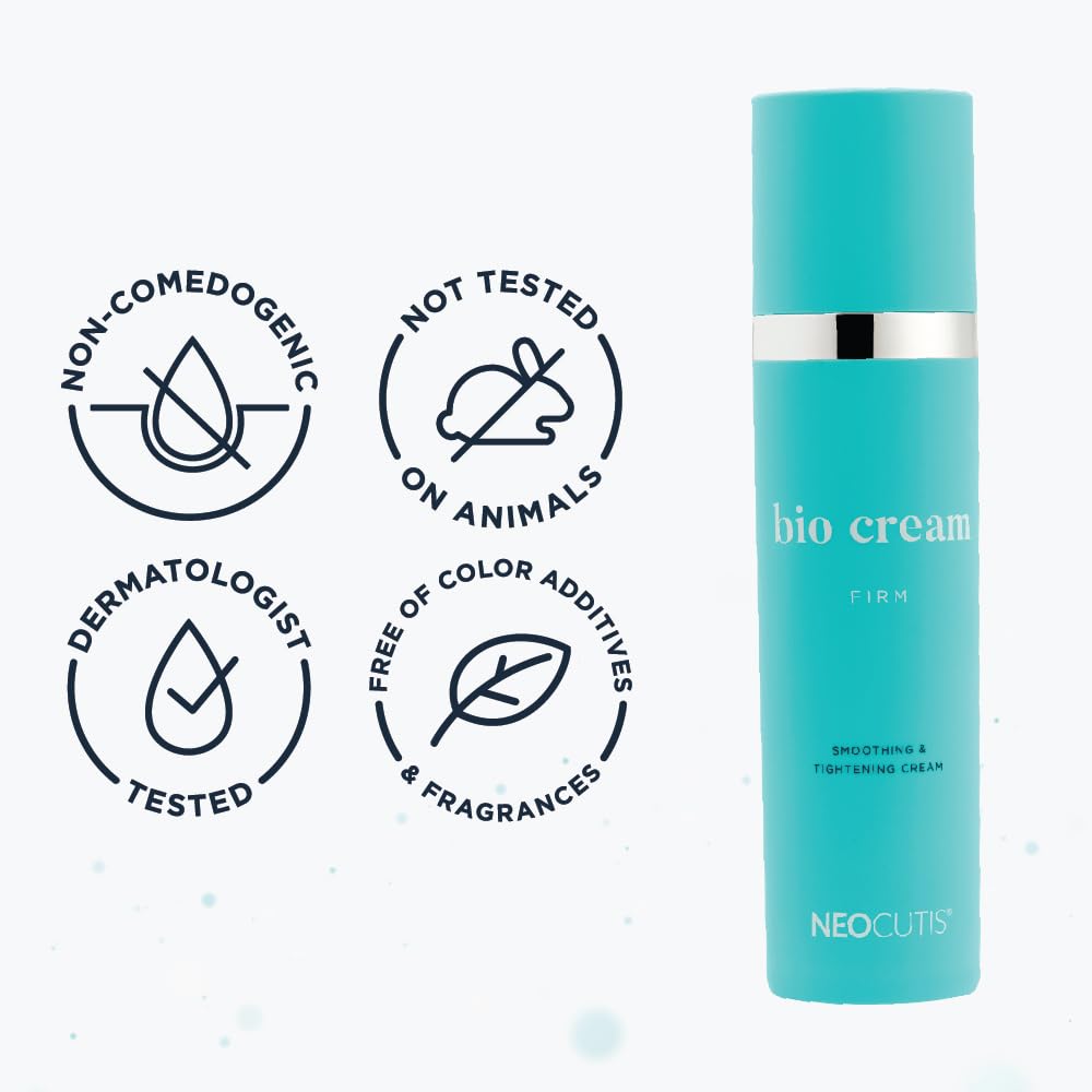Firming anti-aging cream in neutral apothecary jar, hydrating formula for fine lines and wrinkles — view 5