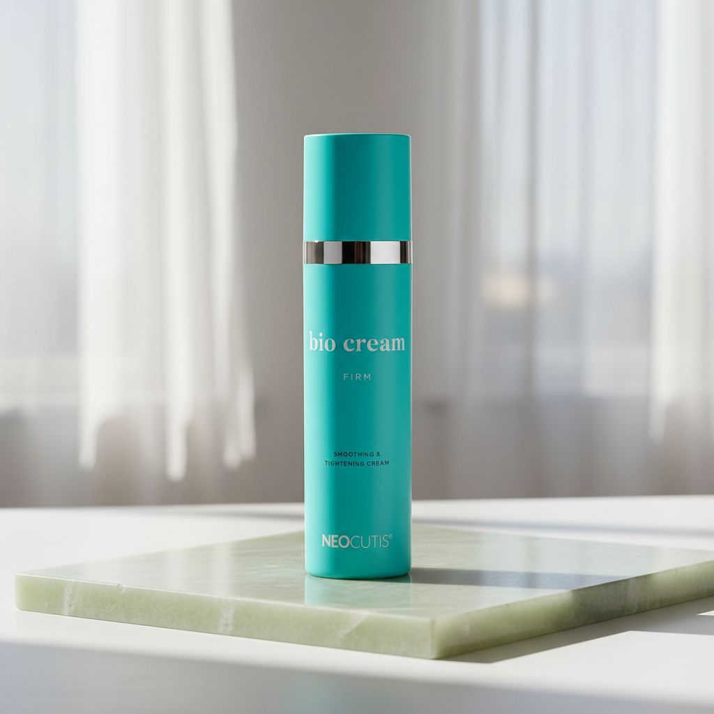 Firming anti-aging cream in neutral apothecary jar, hydrating formula for fine lines and wrinkles — view 2