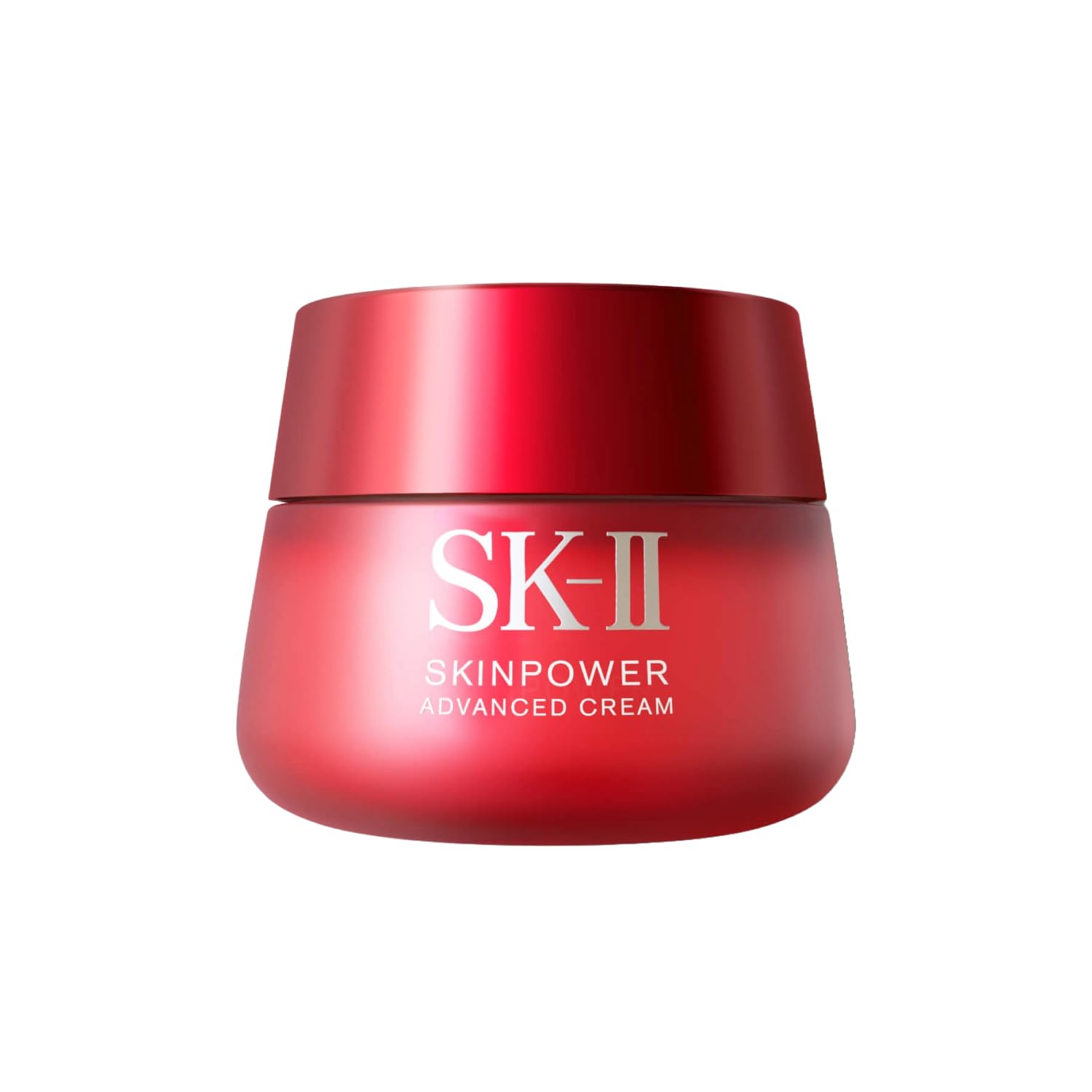 Anti-aging face moisturizer cream in neutral tone, designed to target wrinkles and improve skin firmness — front