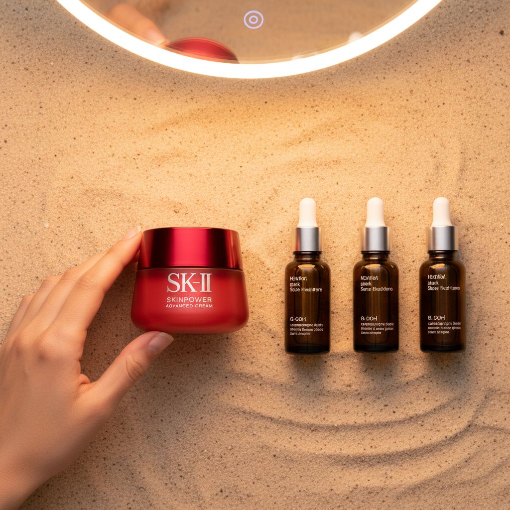 Anti-aging face moisturizer cream in neutral tone, designed to target wrinkles and improve skin firmness — view 5a