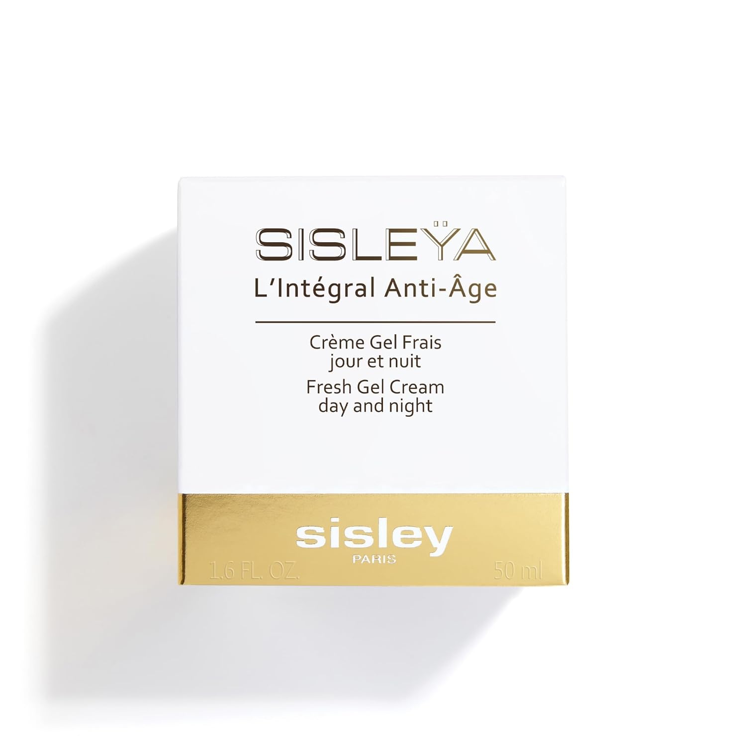 Anti-aging gel cream for oily skin in clear glass jar with pump dispenser, showing lightweight non-greasy formula — view 4