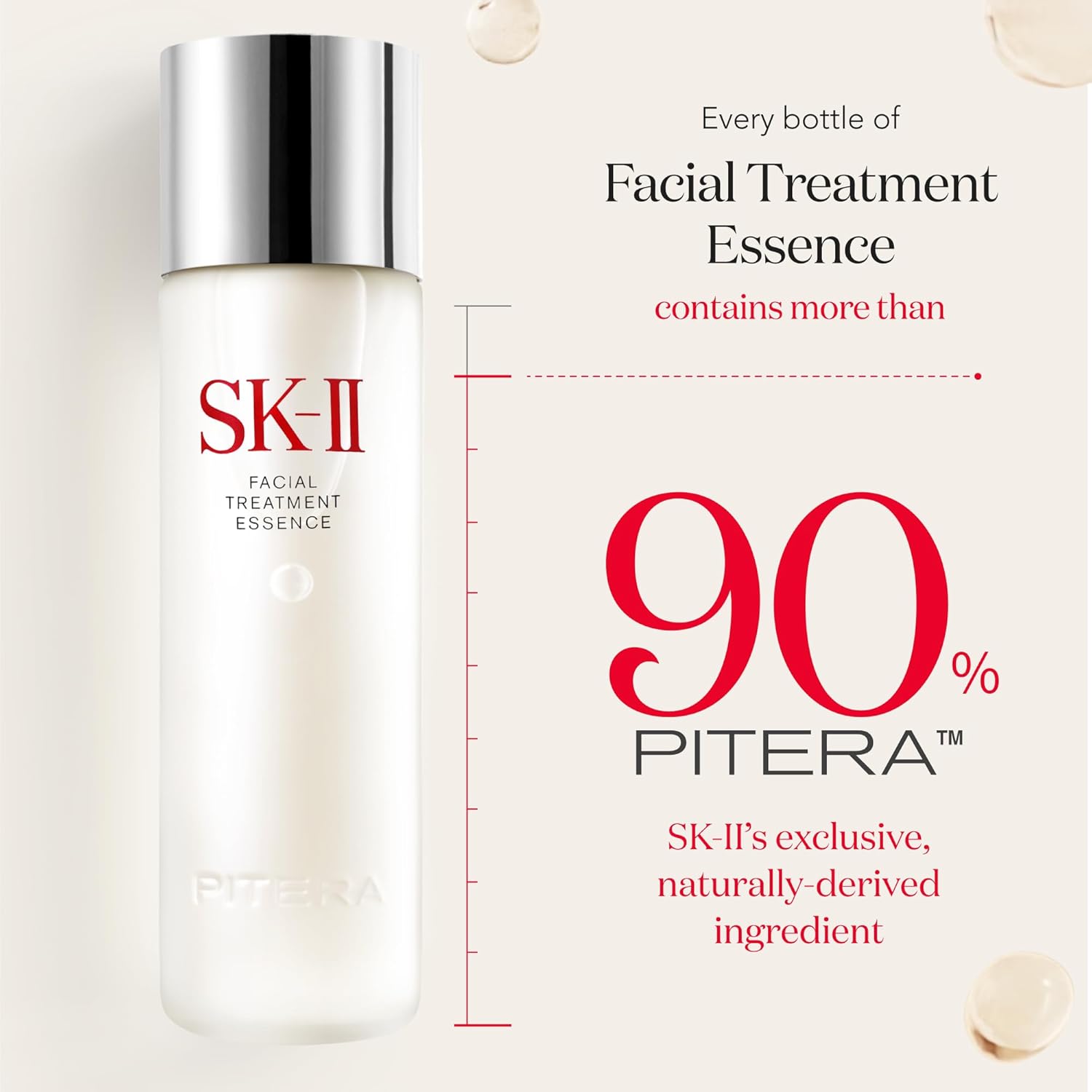 Anti-aging skincare gift set with facial cleanser, essence, face cream, eye cream and treatment masks in neutral apothecary-luxe packaging — detail