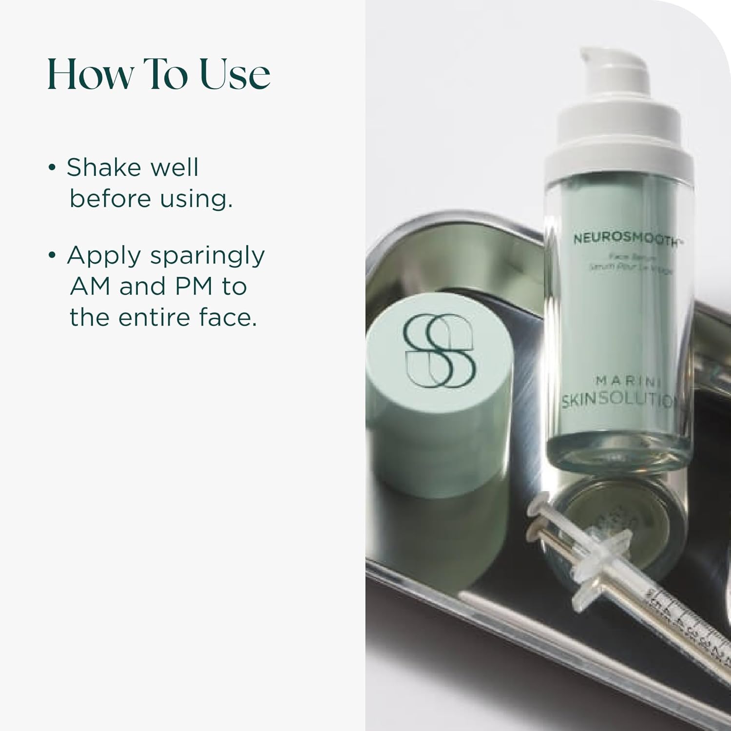 Peptide-powered face serum in neutral apothecary bottle for poreless, glass-smooth skin — view 3