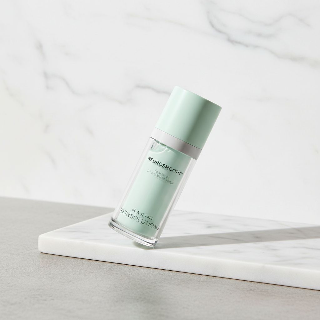 Peptide-powered face serum in neutral apothecary bottle for poreless, glass-smooth skin — view 3