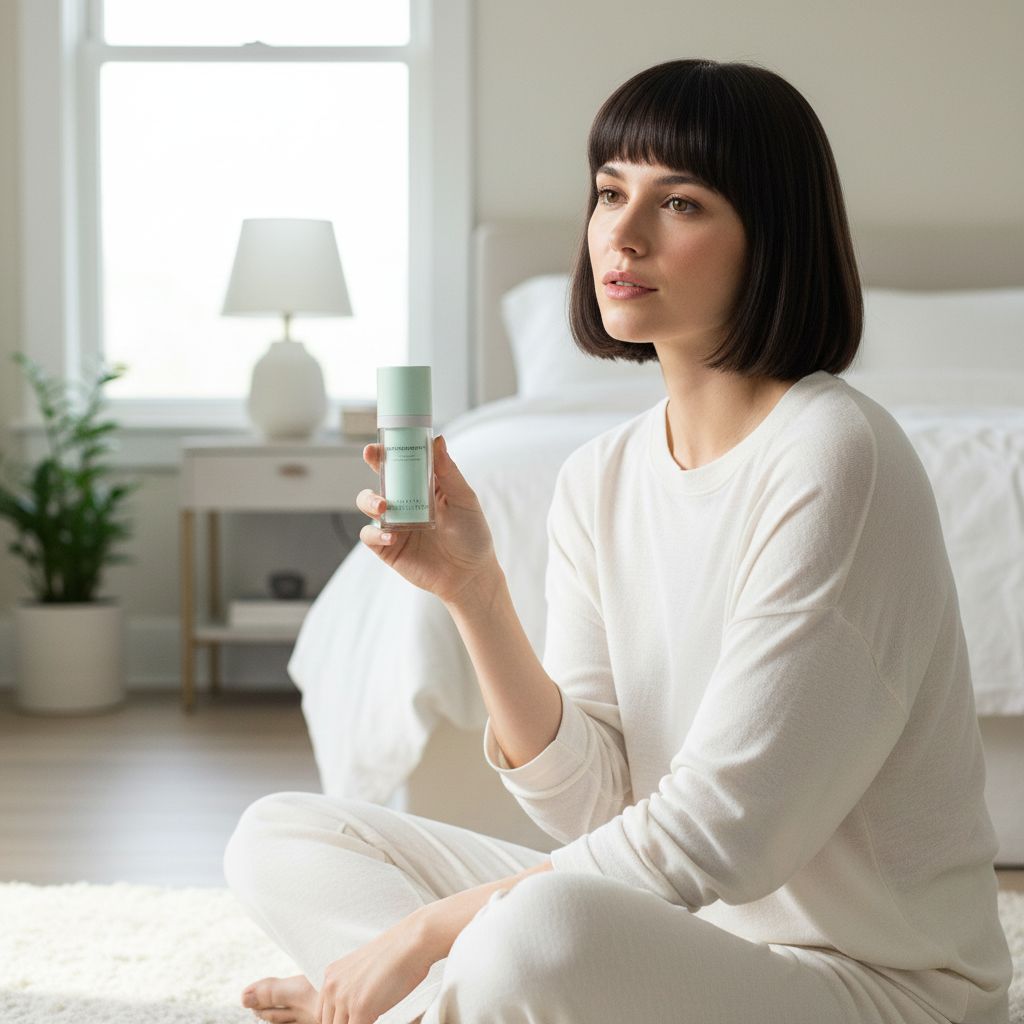Peptide-powered face serum in neutral apothecary bottle for poreless, glass-smooth skin — view 4
