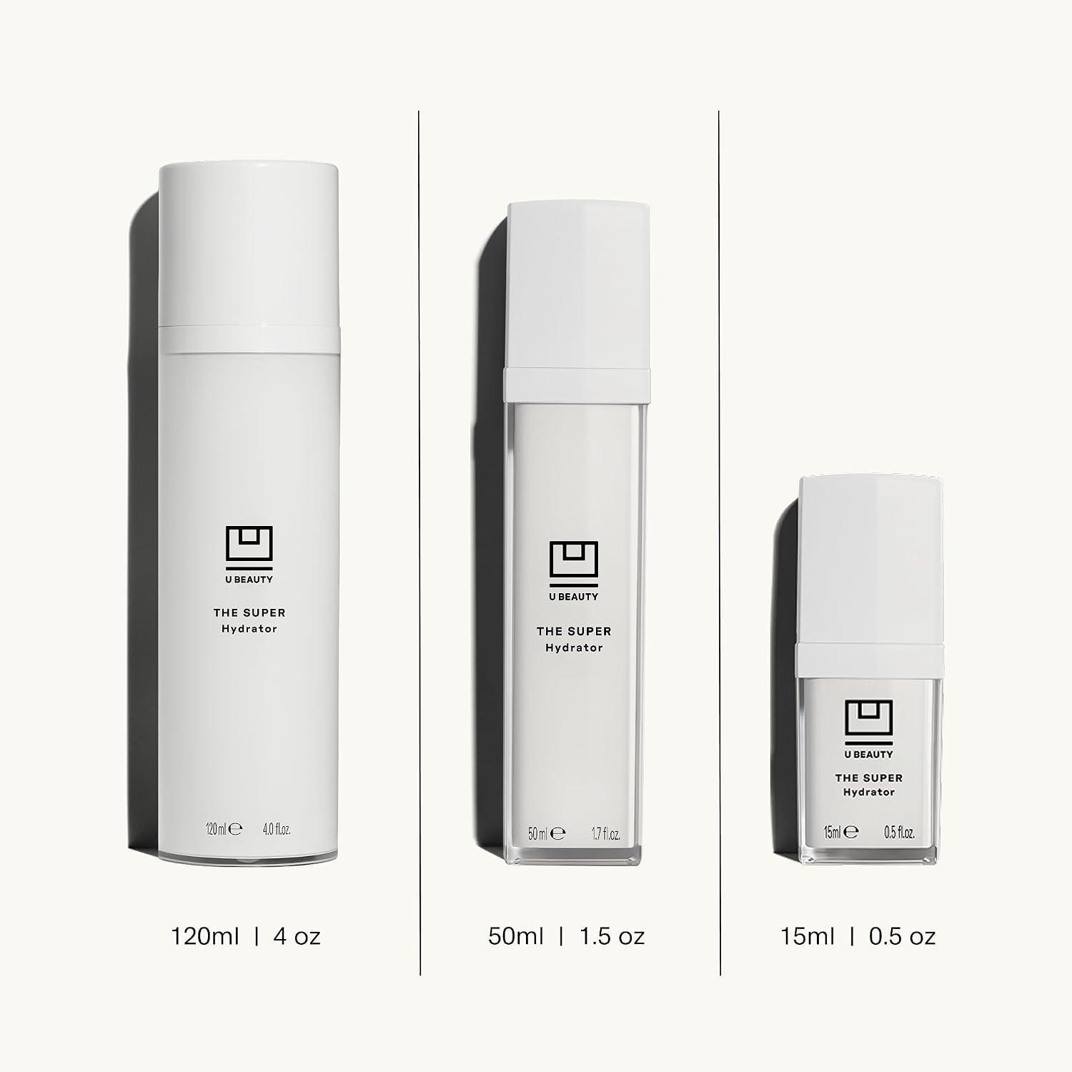 Hyaluronic acid moisturizing cream in neutral apothecary-style jar with peptides and grapeseed oil for hydrated skin — view 3